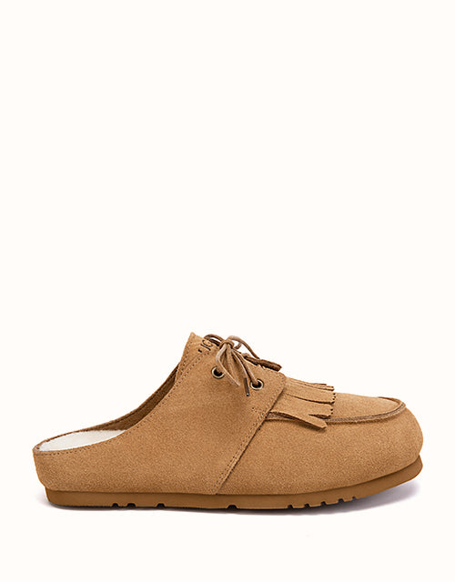 Image of Slippers. Product name - AUSTRALIAN SHEPHERD® Nerra Slippers in Chestnut colour by brand - Ugg Australian Shepherd