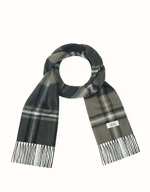 Ugg AUSTRALIAN SHEPHERD® Snovia Scarf (Black Check)