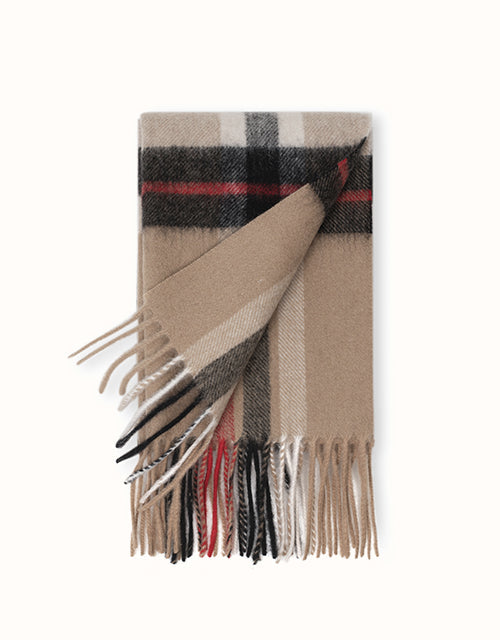 Ugg AUSTRALIAN SHEPHERD® Solara Scarf (Camel Check)