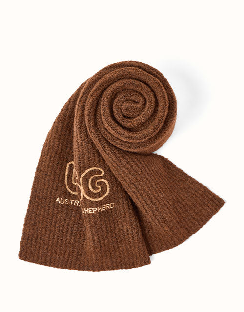 Ugg AUSTRALIAN SHEPHERD® Velin Scarf (Chestnut)
