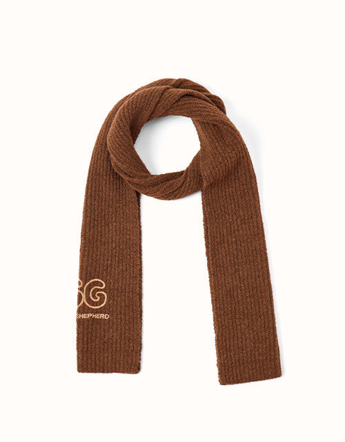 Ugg AUSTRALIAN SHEPHERD® Velin Scarf (Chestnut)