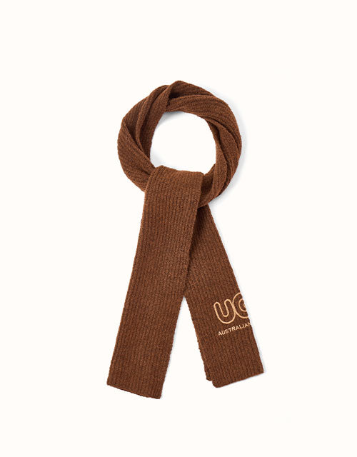 Ugg AUSTRALIAN SHEPHERD® Velin Scarf (Chestnut)