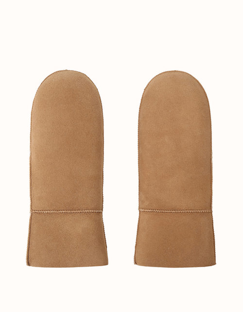 Image of Gloves & Mittens. Product name - AUSTRALIAN SHEPHERD® Sheepskin Mittens in Chestnut colour by brand - Ugg Australian Shepherd