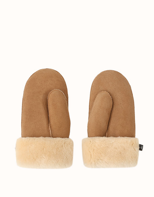 Ugg AUSTRALIAN SHEPHERD® Sheepskin Mittens (Chestnut)