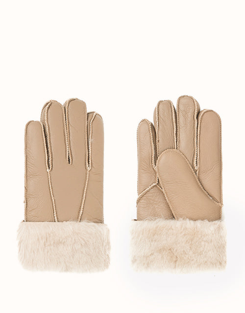 Ugg AUSTRALIAN SHEPHERD® Leather Stitching Gloves (Black)
