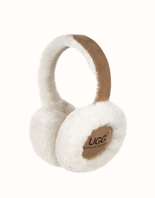 Image of Earmuffs. Product name - AUSTRALIAN SHEPHERD® Connie Kids Earmuff in Chestnut colour by brand - Ugg Australian Shepherd