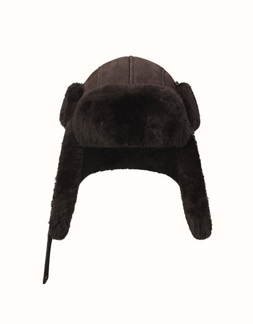 Ugg AUSTRALIAN SHEPHERD® Theo Kids Hat (Chestnut)