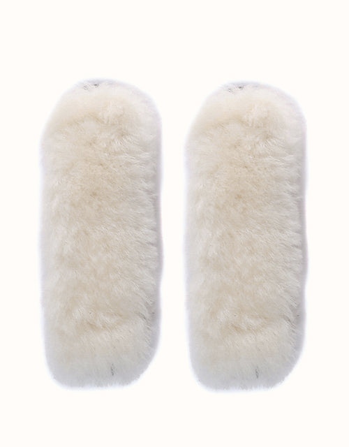 Image of Accessories. Product name - AUSTRALIAN SHEPHERD® Plush Shearling Strap in Chestnut colour by brand - Ugg Australian Shepherd