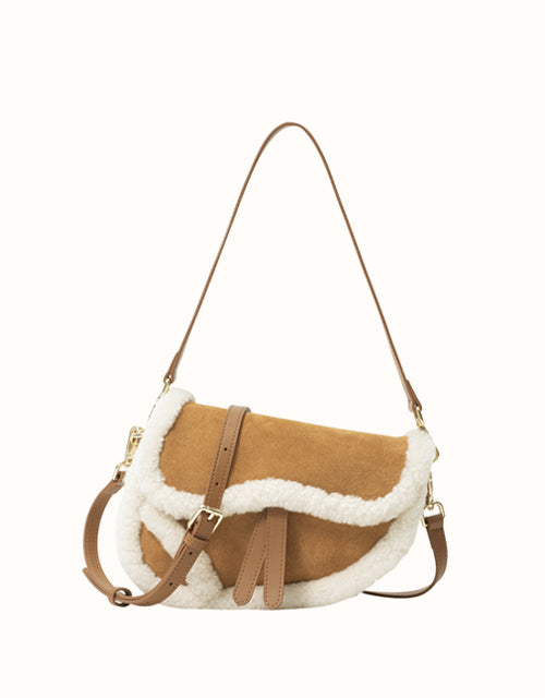 Image of Bags. Product name - AUSTRALIAN SHEPHERD® Saddle Bag in Chestnut colour by brand - Ugg Australian Shepherd