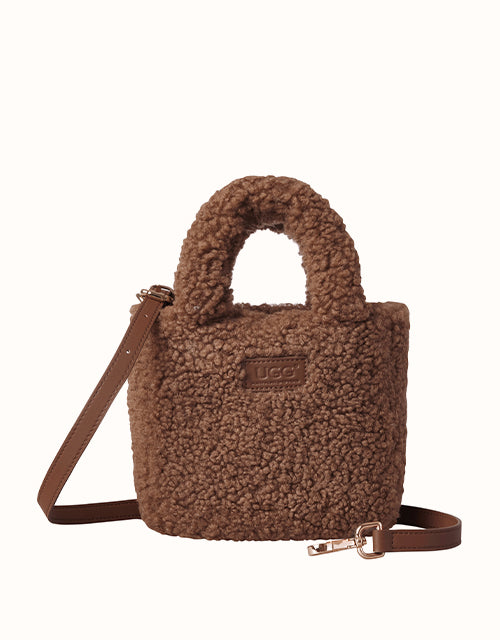 Image of Bags. Product name - AUSTRALIAN SHEPHERD® Boucle in Chocolate colour by brand - Ugg Australian Shepherd