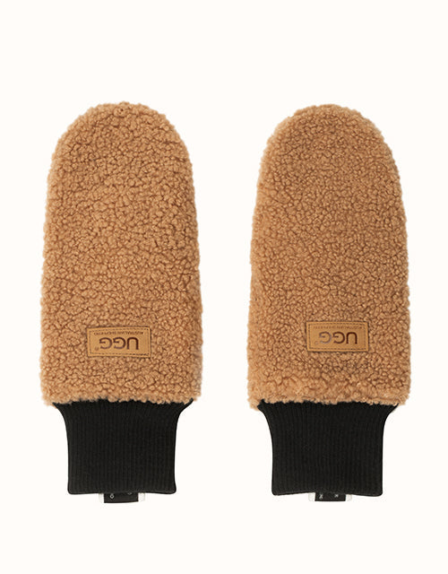 Image of Gloves & Mittens. Product name - AUSTRALIAN SHEPHERD® Mirae Gloves in Chestnut colour by brand - Ugg Australian Shepherd