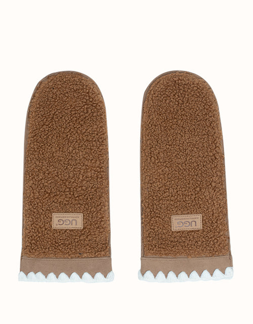 Image of Gloves & Mittens. Product name - AUSTRALIAN SHEPHERD® Thyra Gloves in Chestnut colour by brand - Ugg Australian Shepherd