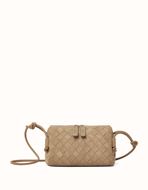 Image of Bags. Product name - AUSTRALIAN SHEPHERD® Weavey Bag in Beige colour by brand - Ugg Australian Shepherd