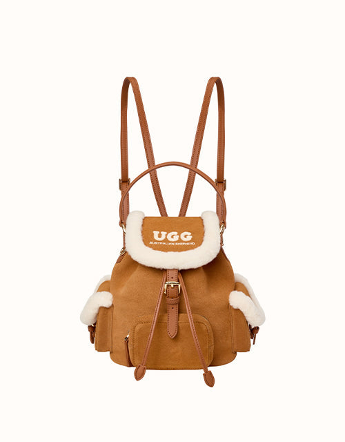 Image of Bags. Product name - AUSTRALIAN SHEPHERD® Braxton Bag in Chestnut colour by brand - Ugg Australian Shepherd