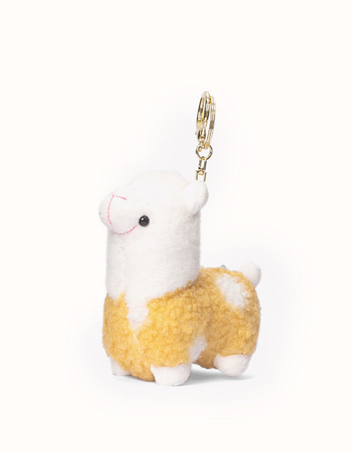 Image of Keychains. Product name - AUSTRALIAN SHEPHERD® Alpaca Keyrings in Yellow colour by brand - Ugg Australian Shepherd
