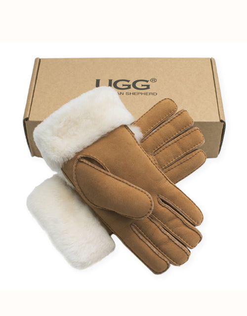 Ugg AUSTRALIAN SHEPHERD® Puni Gloves (Chestnut)