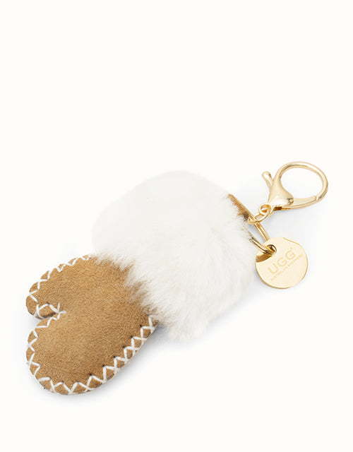 Ugg AUSTRALIAN SHEPHERD® Gloves Keyring (Chestnut)