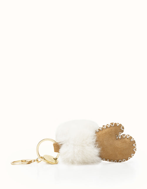 Ugg AUSTRALIAN SHEPHERD® Gloves Keyring (Chestnut)