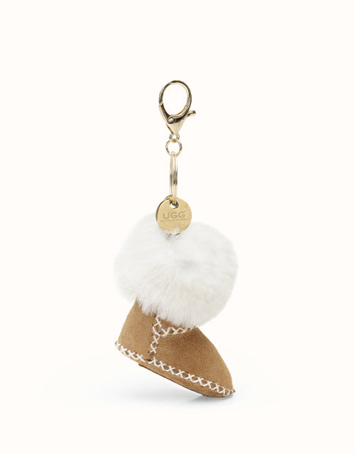 Image of Keychains. Product name - AUSTRALIAN SHEPHERD® Boris Keyring in Chestnut colour by brand - Ugg Australian Shepherd