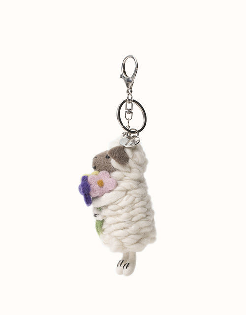 Ugg AUSTRALIAN SHEPHERD® Wolly Keyring (Brown)