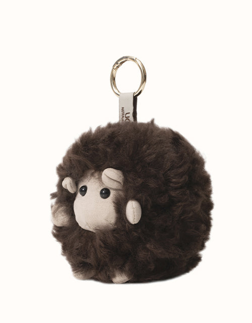 Ugg AUSTRALIAN SHEPHERD® Roun Keyring (Chocolate)