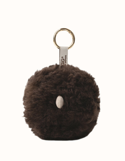 Ugg AUSTRALIAN SHEPHERD® Roun Keyring (Chocolate)