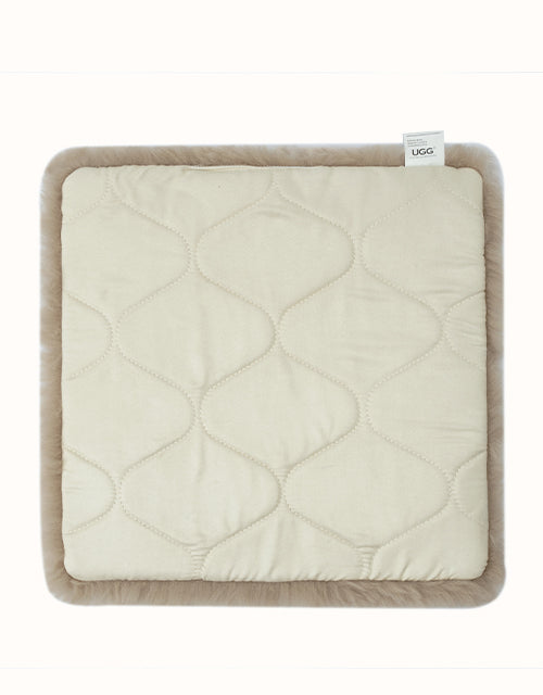 Ugg AUSTRALIAN SHEPHERD® Square Wool Cushion 40cmx40cm (Grey Sheep)