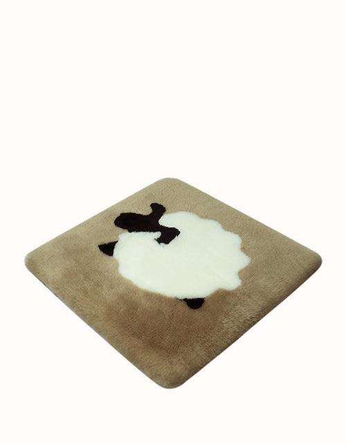 Ugg AUSTRALIAN SHEPHERD® Square Wool Cushion 40cmx40cm (Grey Sheep)