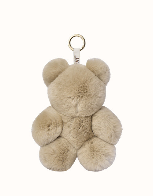Image of Keychains. Product name - AUSTRALIAN SHEPHERD® Bubear keyring in Brown colour by brand - Ugg Australian Shepherd