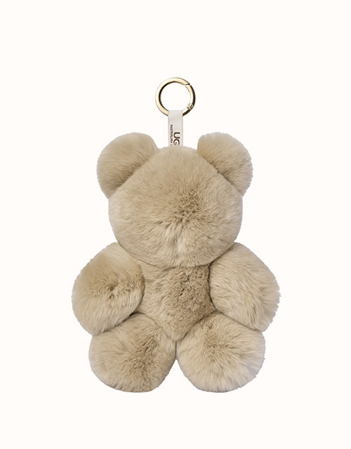 Image of Keychains. Product name - AUSTRALIAN SHEPHERD® Large Bubear Keyring in Beige colour by brand - Ugg Australian Shepherd