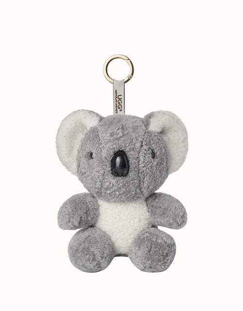 Image of Keychains. Product name - AUSTRALIAN SHEPHERD® Koobi Keyring in Grey colour by brand - Ugg Australian Shepherd