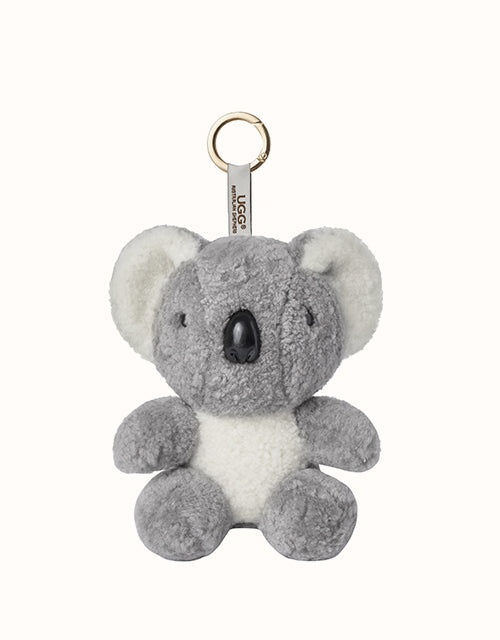 Image of Keychains. Product name - AUSTRALIAN SHEPHERD® Large Koobi Keyring in Grey colour by brand - Ugg Australian Shepherd