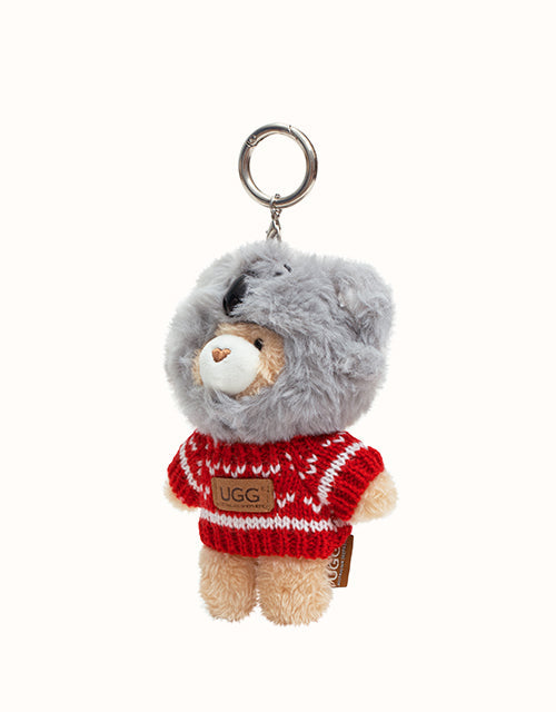 Ugg AUSTRALIAN SHEPHERD® Teddyloo Keyring (Red)
