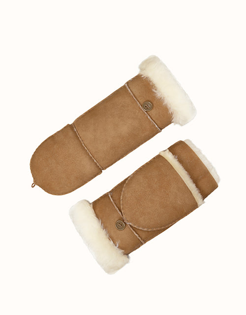 Ugg AUSTRALIAN SHEPHERD® Merra Mittens (Chestnut)