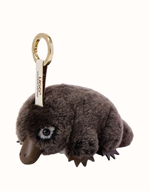 Image of Keychains. Product name - AUSTRALIAN SHEPHERD® Pluma Keyring in Chocolate colour by brand - Ugg Australian Shepherd