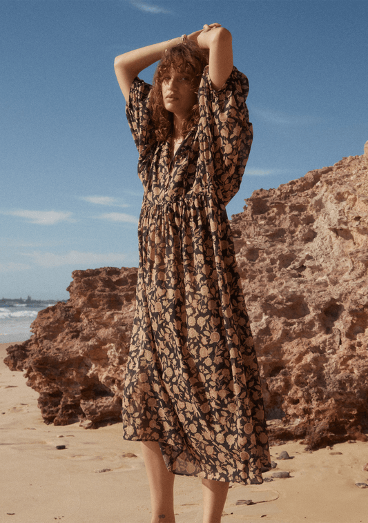 Image of Dresses. Productname: Auguste The Label Audrey Midi Dress in Floral print colour by brand - Auguste The Label