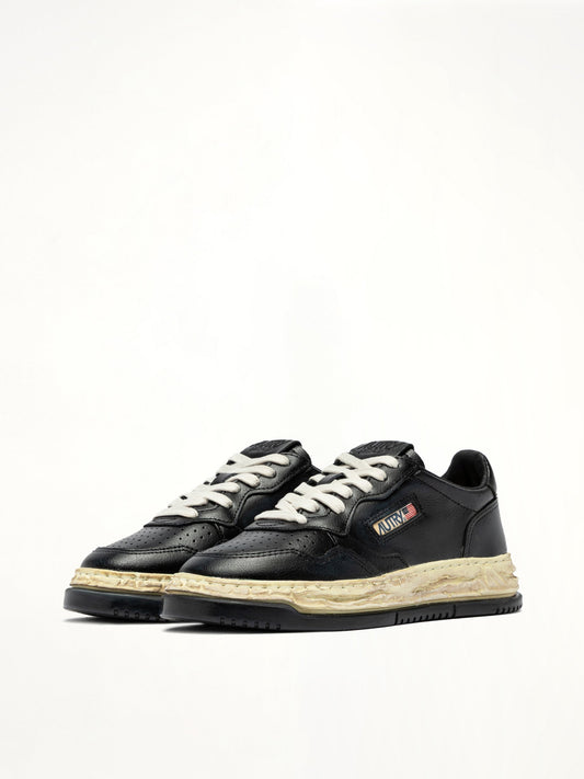 AUTRY MMY Super Vintage Low Sneaker (Black)