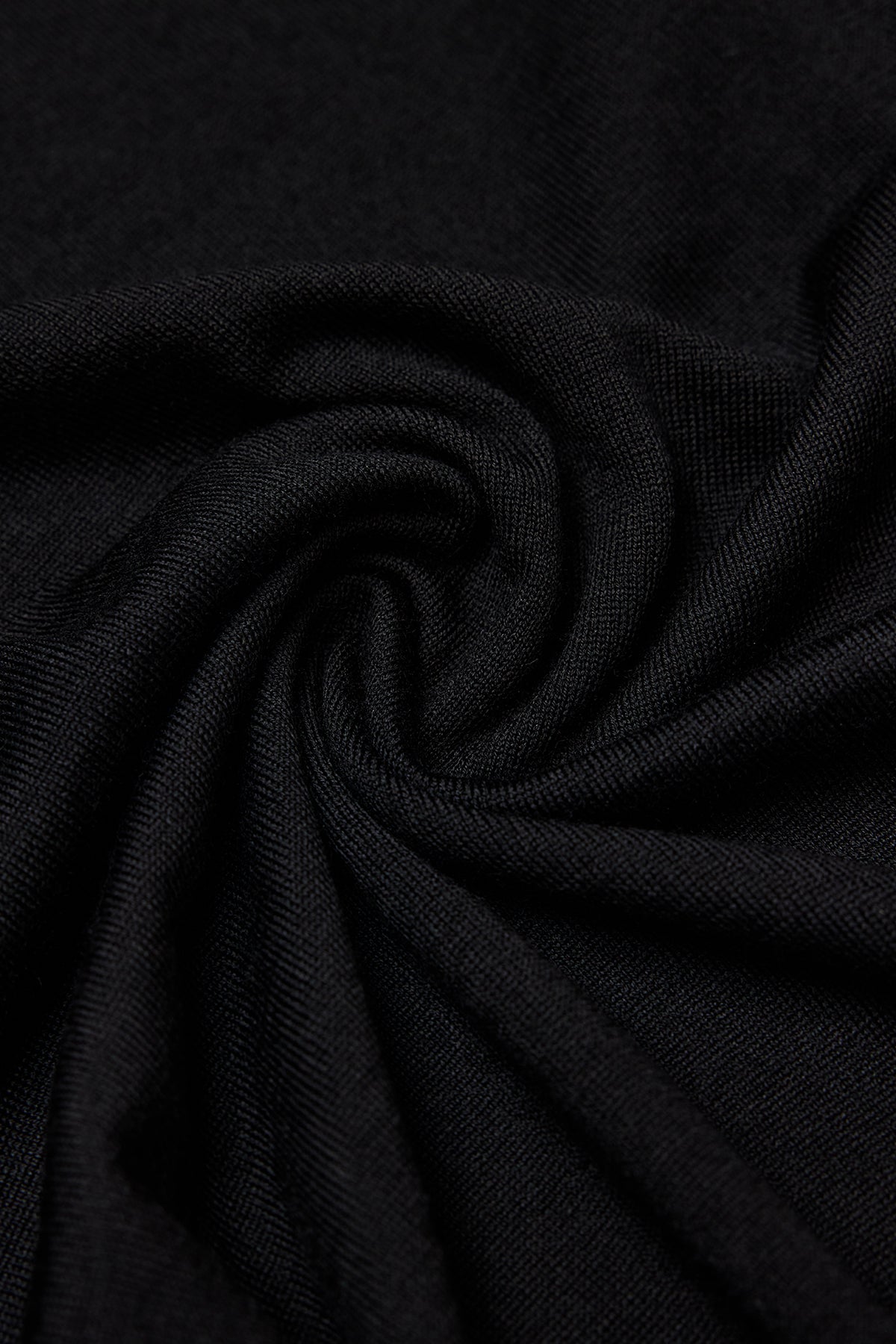 Anthony Squires Kelvin L/S knit polo (Black)