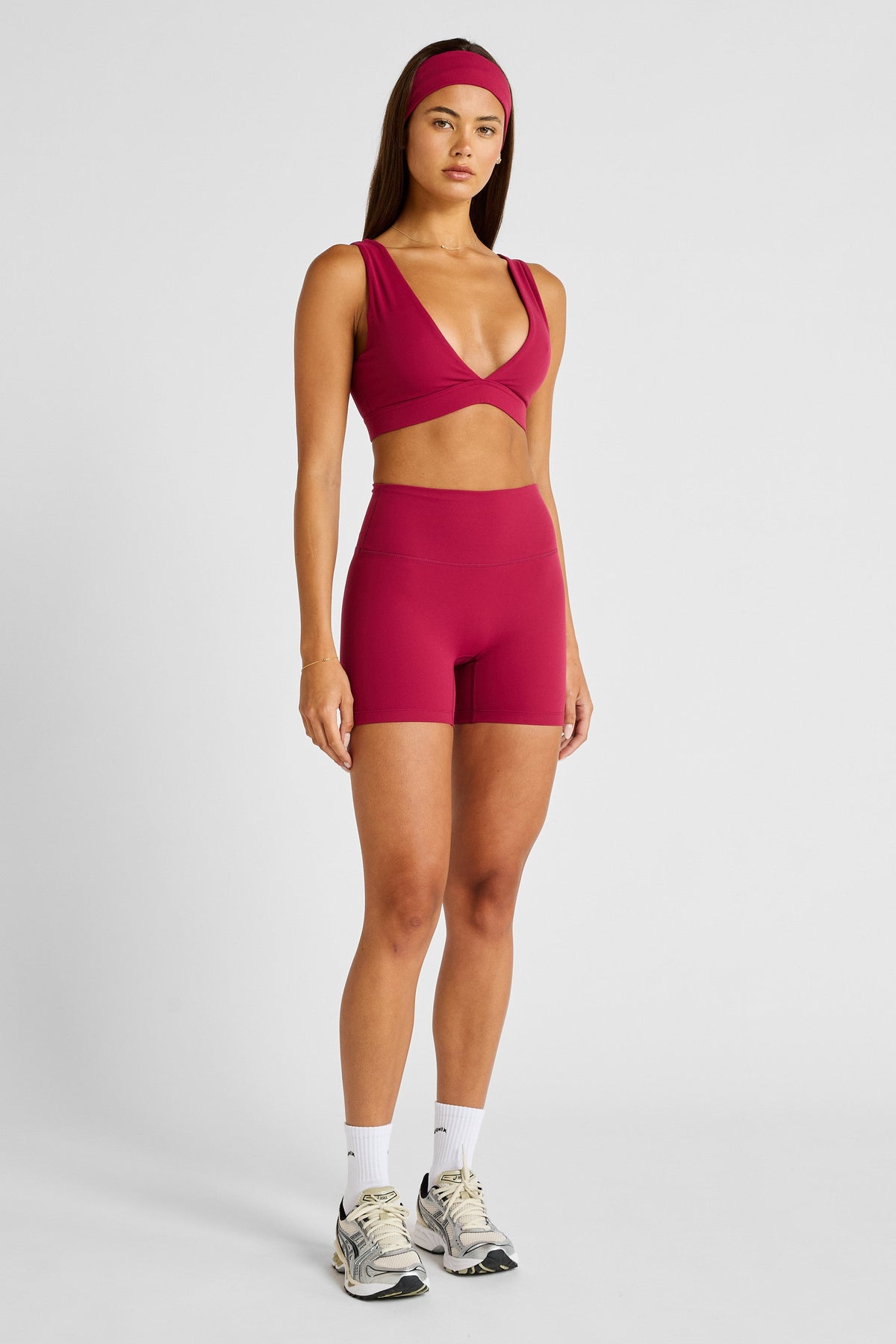 NEW ALLFENIX CloudCore 5" Bike Short (Cherry)