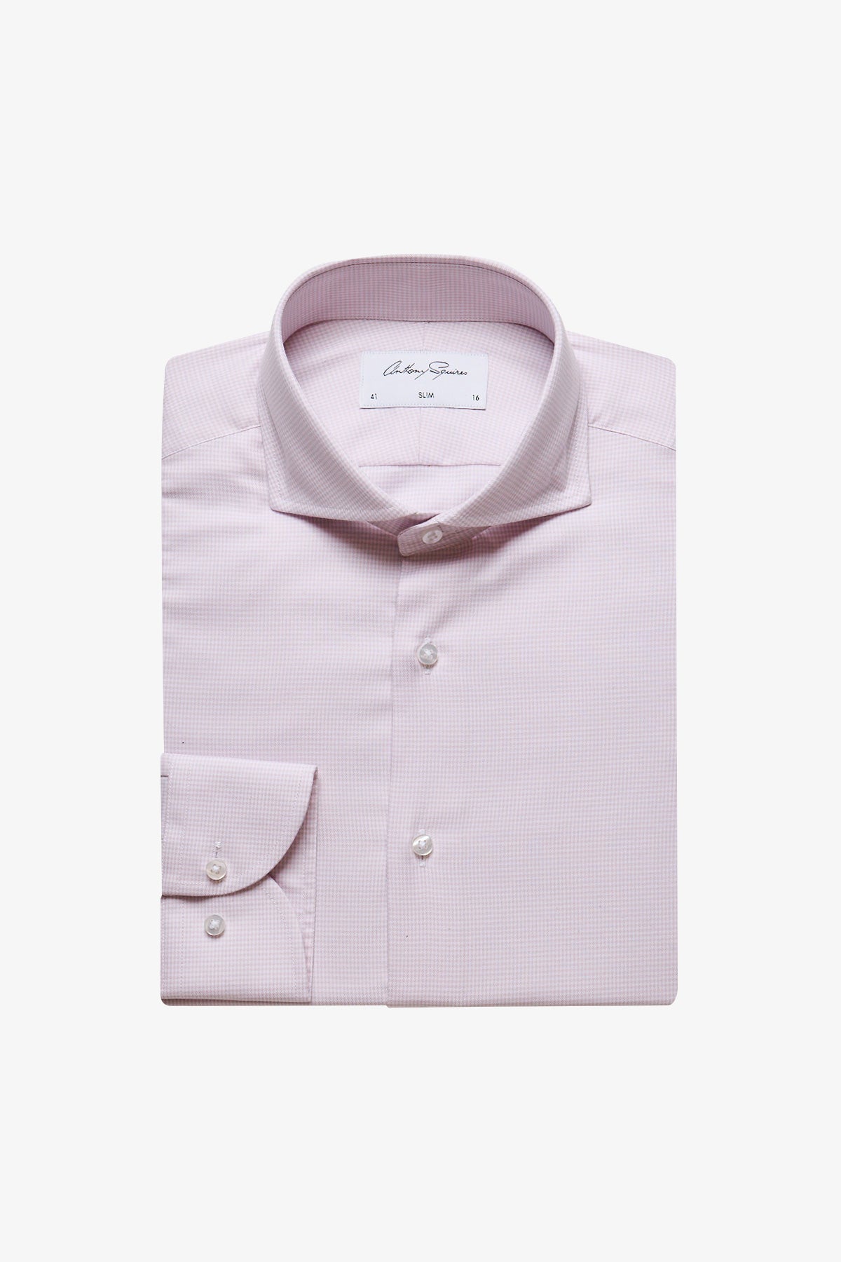 Anthony Squires Alton micro houndstooth (Pink)