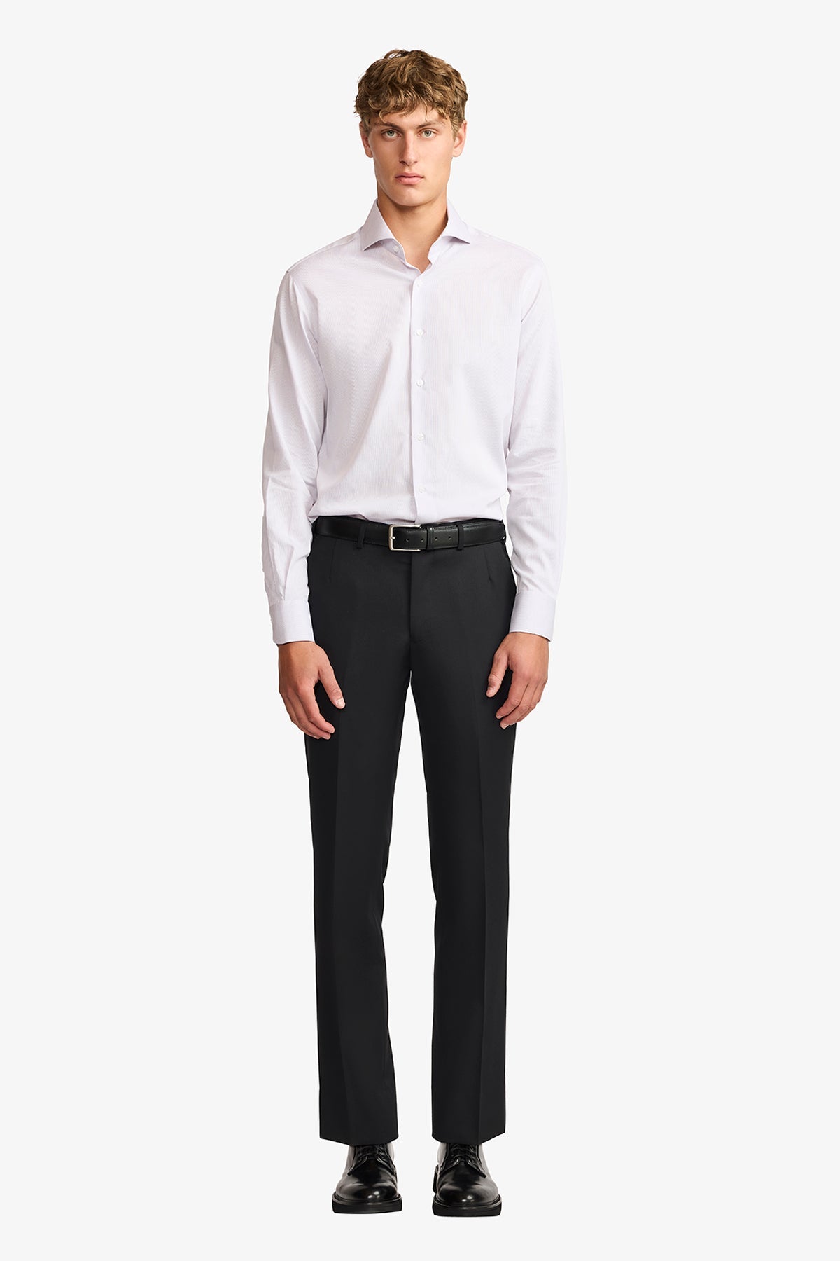 Image of Shirts. Product name - Alton formal shirt pink microdesign in Pink colour by brand - Anthony Squires