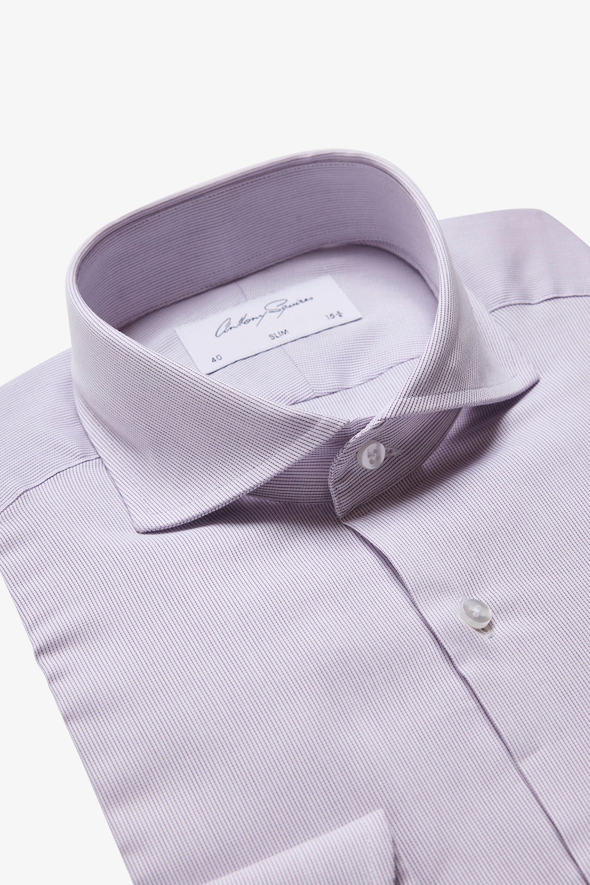 Anthony Squires Alton formal shirt microdesign (Pink)