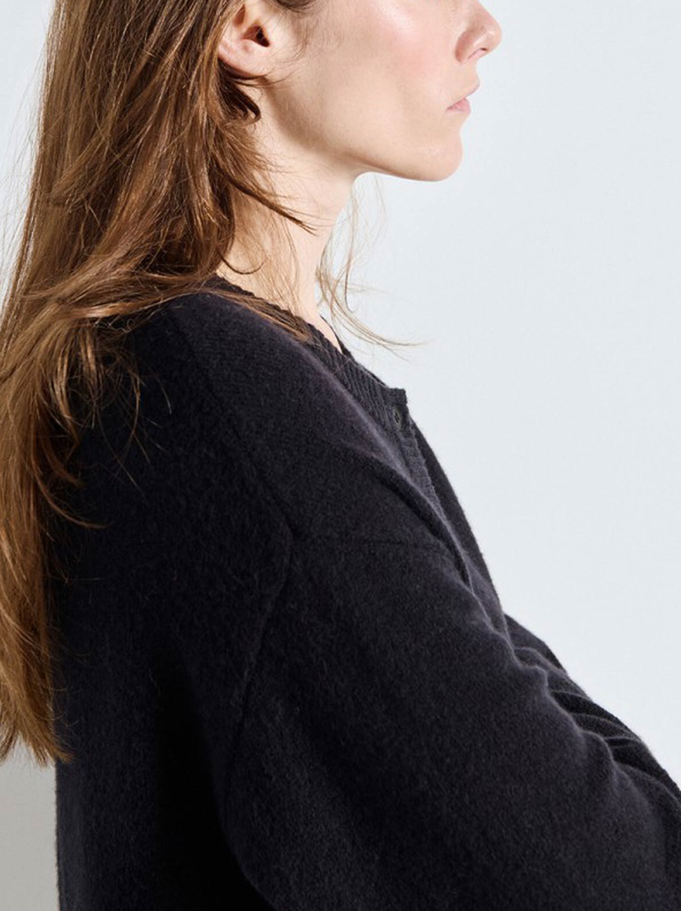 AMERICAN VINTAGE DAMSVILLE CARDIGAN (Black)