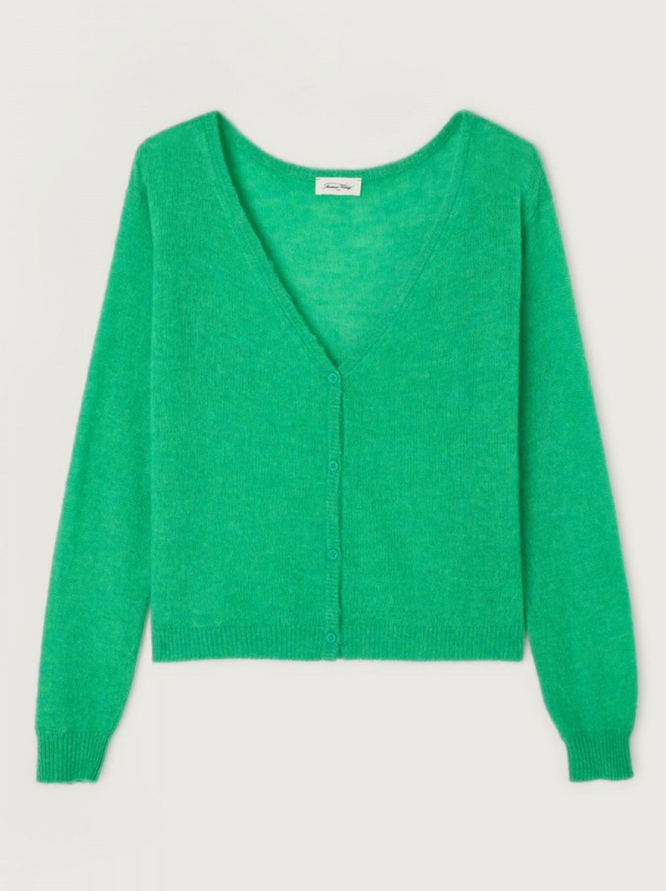 AMERICAN VINTAGE DUMY FINE CARDI (Green)