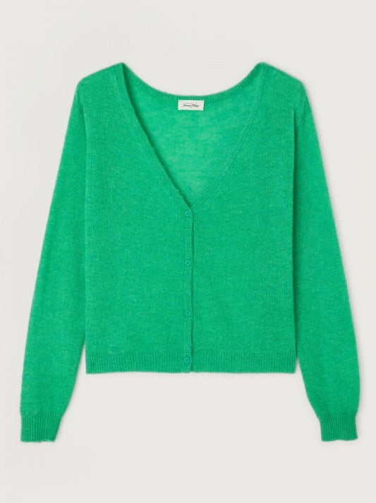 AMERICAN VINTAGE DUMY FINE CARDI (Green)