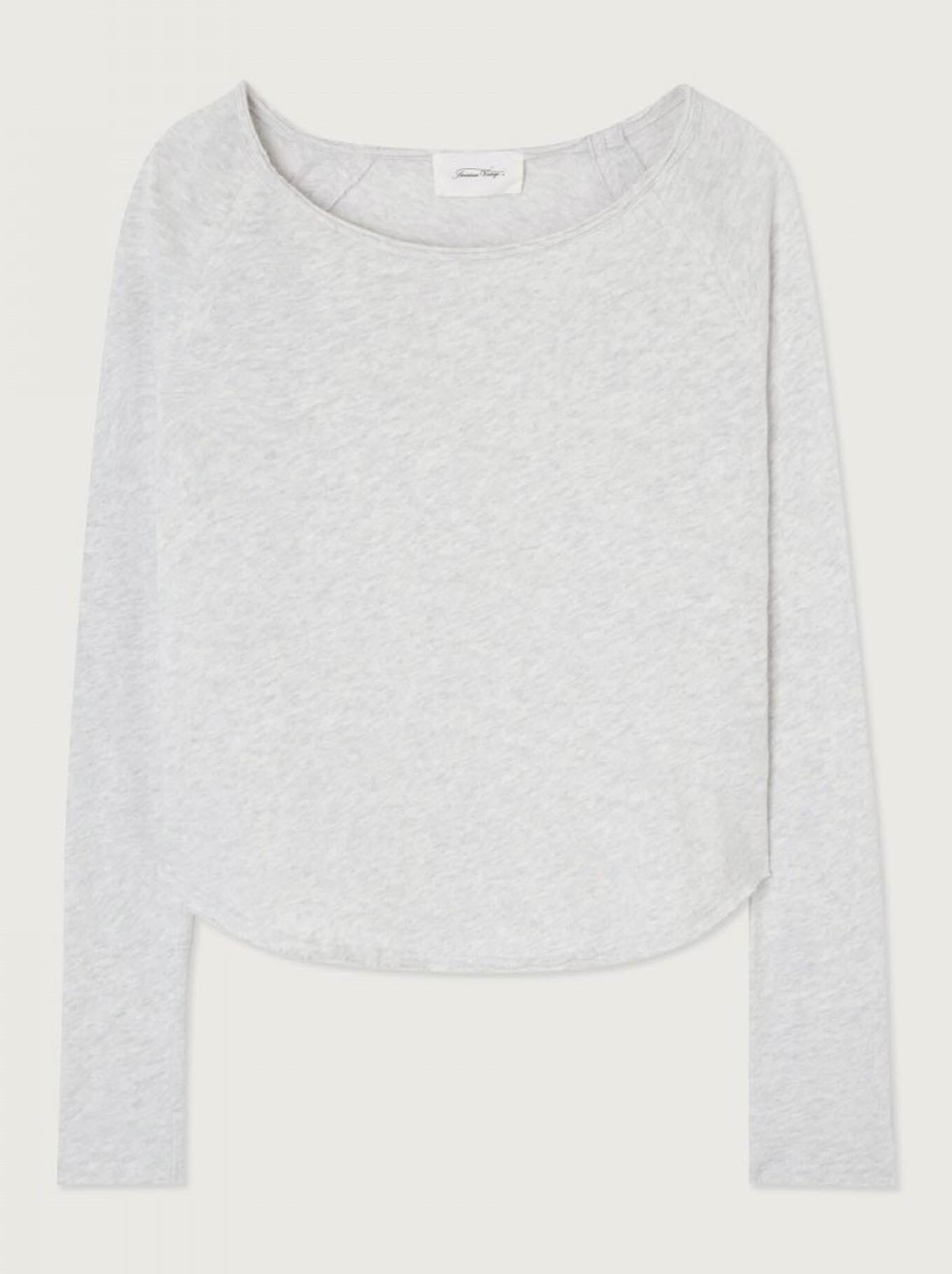 AMERICAN VINTAGE SONOMA LONG SLEEVE TEE (Artic)