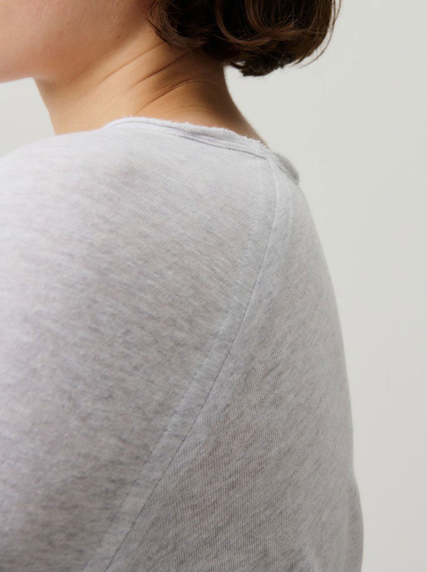 AMERICAN VINTAGE SONOMA LONG SLEEVE TEE (White)