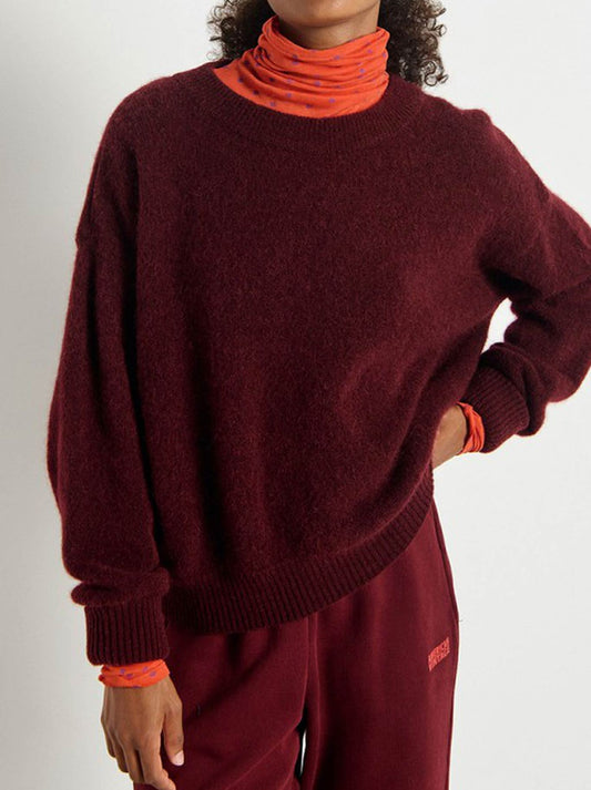 AMERICAN VINTAGE VITOW BOAT NECK CREW (Clover)