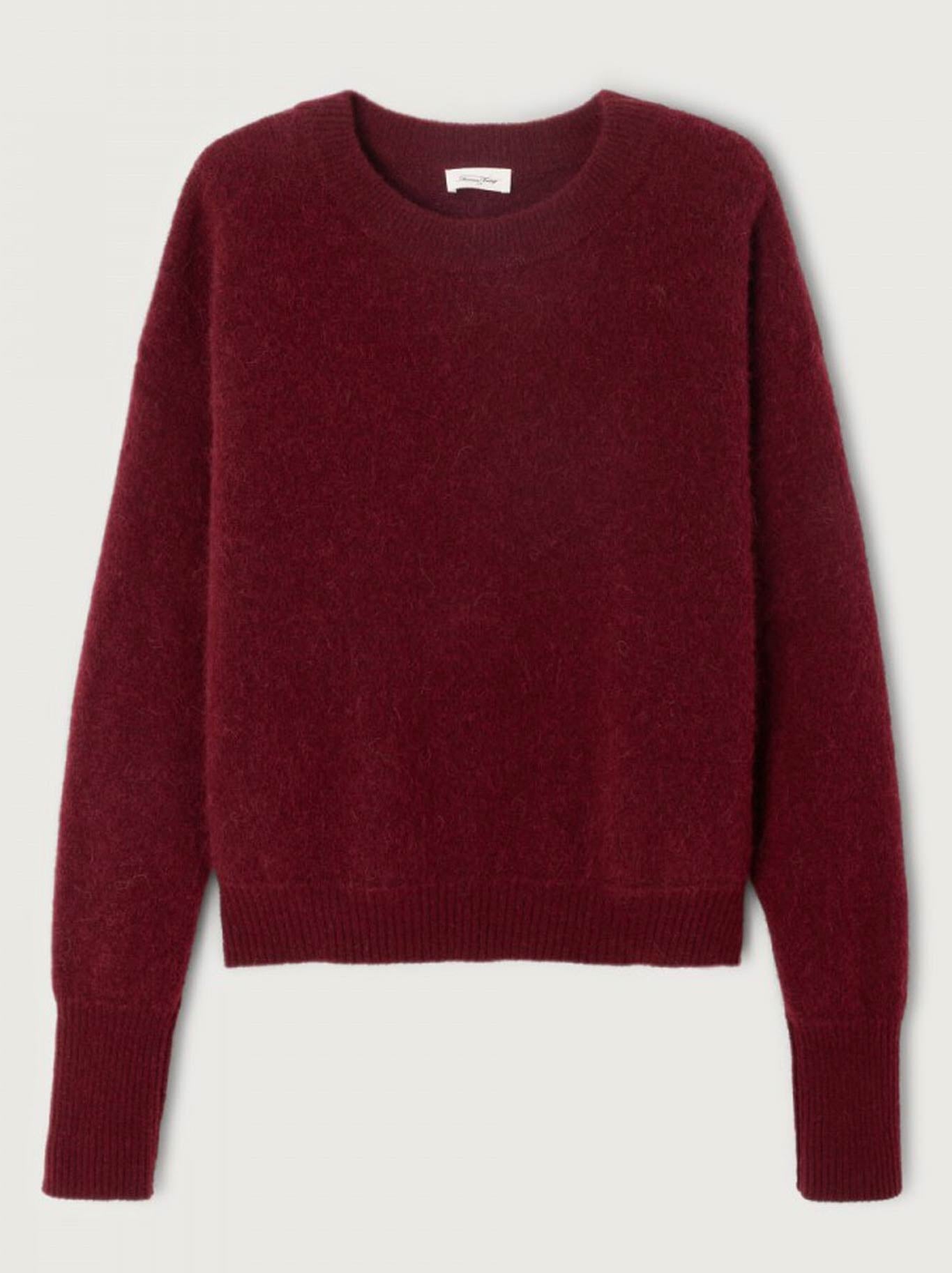 AMERICAN VINTAGE VITOW BOAT NECK CREW (Clover)