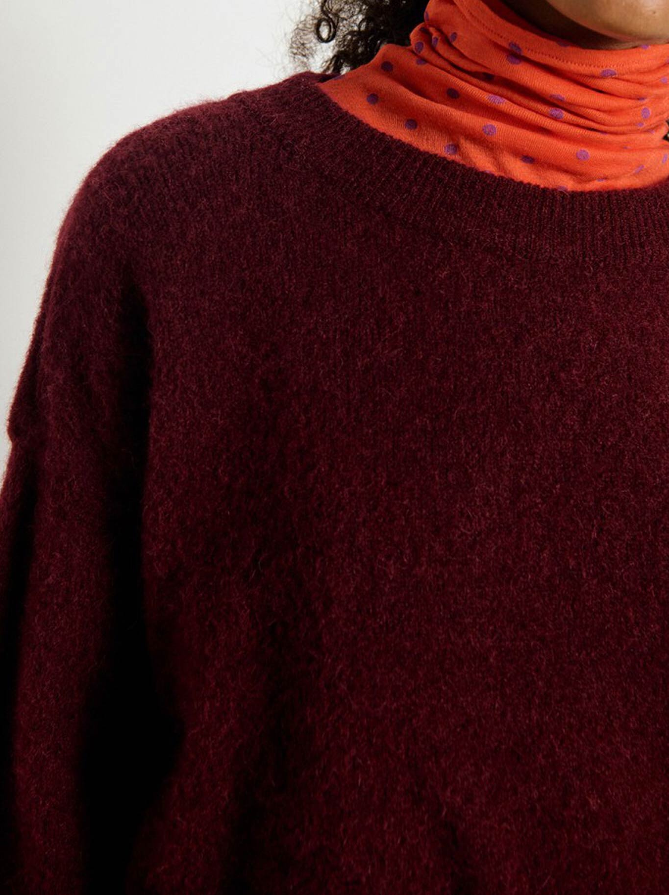 AMERICAN VINTAGE VITOW BOAT NECK CREW (Clover)